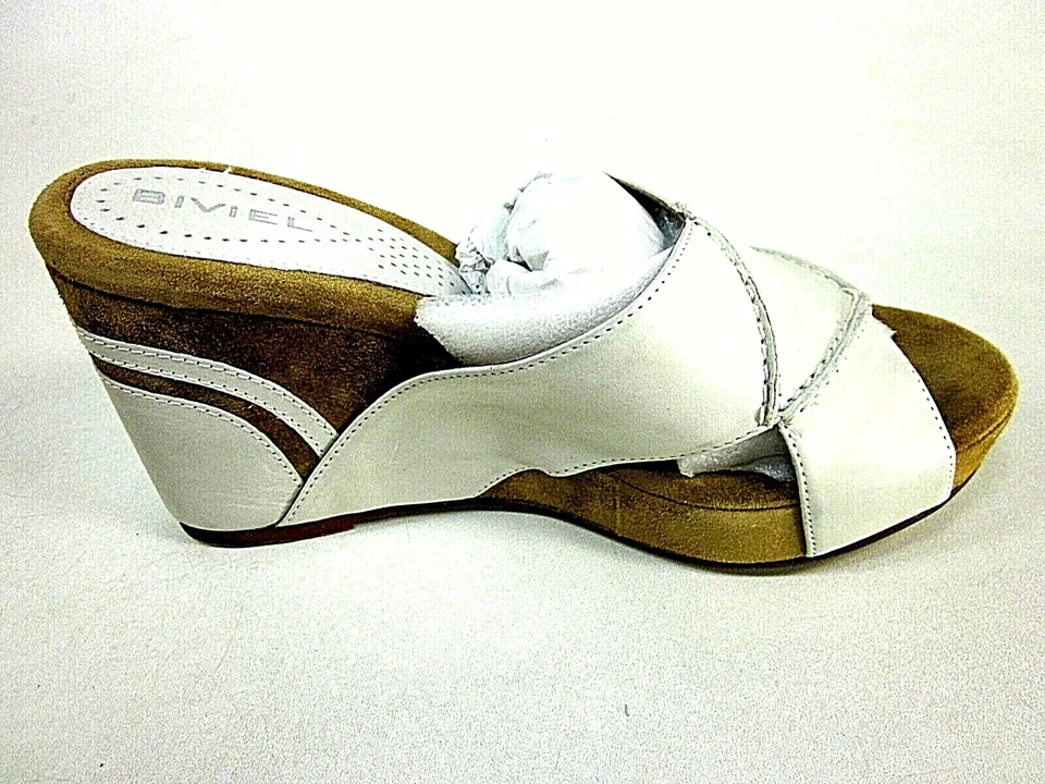 Sandalia para mujer Biviel BV3109 Art Ibiza Bianco 38 BR/7,5 M EE. UU. Foto 3 de 4