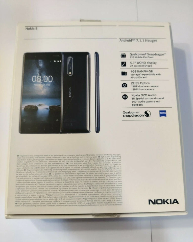 Nokia 8 (TA-1012ss) per ricambi. - Immagine 2 di 4