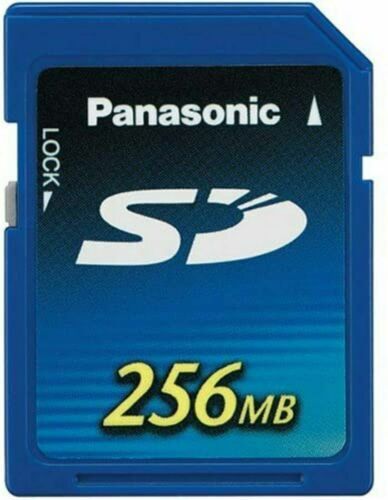 Panasonic 256MB 10 MB/s SD Memory Card - 66x Speed (RP-SDH256U1A