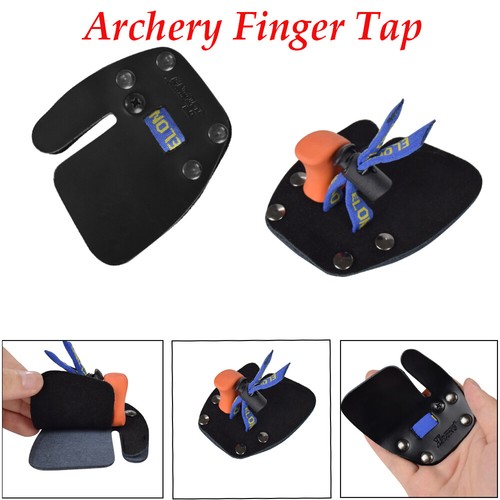 Archery Hunting Finger Guards Protector Tab Recurve Bow Shooting Right