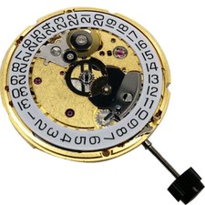 ETA 2824-2 Mechanical Movement Original V8 Swiss Movement 2824-2 GOLDEN