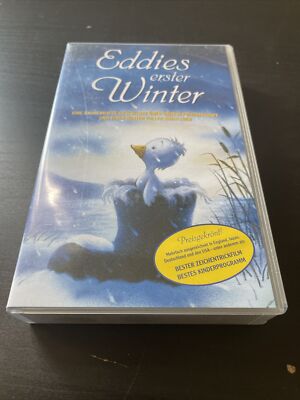 VHS Video Kassette Eddies erster Winter Zeichentrickfilm Kiste95