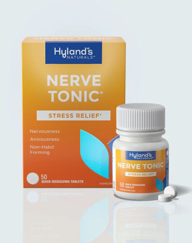 Hyland's Nerve Tonic 50 Quick Dissolving Tablets - 第 1/1 張圖片