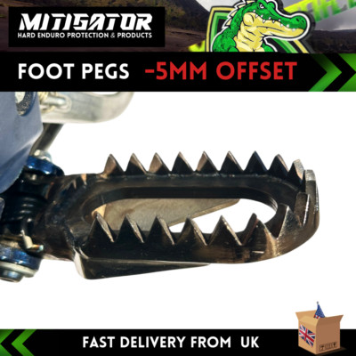 Foot Pegs Fit Ktm (EXC/XC-W/XC/SX) Husqvarna (TE/TX/TC)-Gasgas (EC/MC) 2024 -5mm
