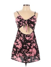 NWT PrettyLittleThing Women Black Casual Dress 12