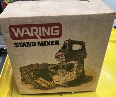 New/Sealed*Waring 2-Way Stand Mixer in Harvest Gold*HS-158