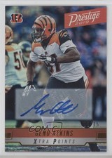 2019 Panini Prestige Xtra Points Bronze Signatures 2/15 Geno Atkins #49 Auto oh8