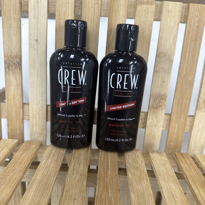 American Crew Classic Limited Edition Massage Oil - 2 Pack / 4.2 fl oz each