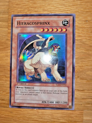 YuGiOh Hieracosphinx TLM-EN012 Super Rare 1st Edition English