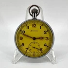 Vintage Helvetia 32A GS/TP Military Pocket Watch – WW2 Era – Swiss Made – 52mm