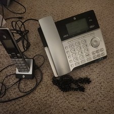 AT T Office Phone TL86103 CALLER ID announce  Connect To Cell  USB Cell Charge