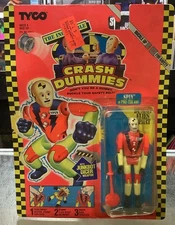 ORIGINAL VINTAGE 1992 The Incredible Crash Dummies “Spin” Action Figure (NEW)