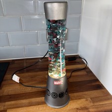 Marvel Lave Lamp 39cm High Model PP3089MA Tested and Working Used Good Cond