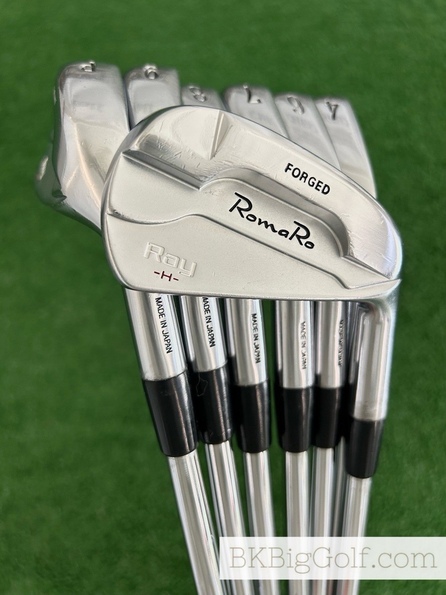 RomaRo Ray H Forged Iron Set 4-P / Dynamic Gold S400 120 Stiff | eBay