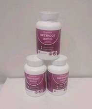 3 Rosabella Organic Beet Root 60 Capsules Dietary Supplement Natural Energy New