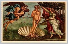 Botticelli La Nascita Di Venere Firenze Florence Italy Cartolina Postcard