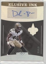 2016 Donruss Signature Series Holo Silver /50 Delvin Breaux Rookie Auto RC