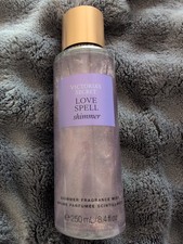 VICTORIA'S SECRET " LOVE SPELL SHIMMER " FRAGRANCE MIST 8.4 OZ/250ml