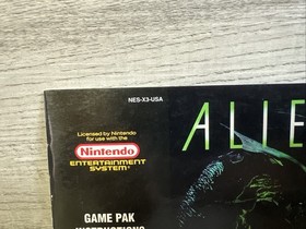 Alien 3 Nintendo NES Game Manual/Instruction Booklet Only LJN