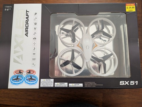 Axles Aircraft Drone For Kids 14+ New Never Opened