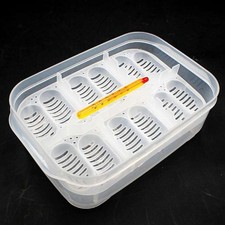 Plastic Snake Breeding Box Lizard Egg Incubator Reptile Thermostat