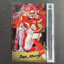 2022 Panini Chronicles Luminance Update Rookies Teal #207 Skyy Moore