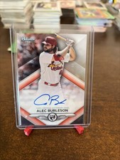 2023 Bowman Sterling - Rookie Autographs Alec Burleson (AU, RC)