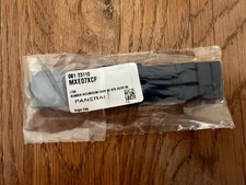 OFFICINE PANERAI OEM 22mm CINTURINO IN GOMMA BLU NAVY PER FIBBIA TANG 