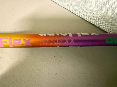 Autoflex SF505XX Rainbow 43  Graphite Driver with TaylorMade Adapter 