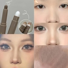 Highlighting & Bronzer Stick: Long Lasting Corrector with Brush, Brightening...