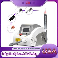 Nd:YAG Picosecond Laser Tattoo Removal Machine Pigment Pico Skin Rejuvenation