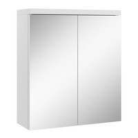 Badplaats Spiegelschrank Toledo 60 X 60 Cm Weiß - Badezimmerschrank Mit Spiegel