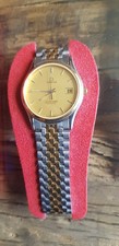 Gents 1985 Vintage Omega Seamaster Quartz, 34mm Gold & Stainless Steel