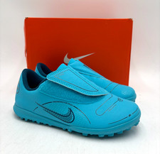 Nike JR VAPOR 14 CLUB TF PS V Unisex Kids' NEW Turf Cleats Blue Multiple Sizes
