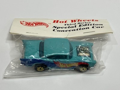 '57 Chevy Hot Wheels Third Series 8th Annual Convention Car - Gold Wheels