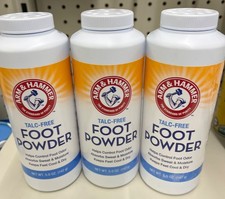Arm Hammer Foot Powder 3 pack Odor Eliminating