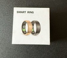 Smart Ring Health Tracker Rose Gold Size 8 Opened Box