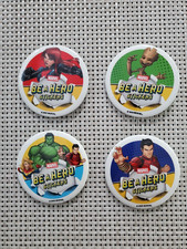 Loblaws Marvel comics Superhero sticker promotion - 2025 Staff button/pin 
