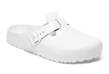BIRKENSTOCK NIB BOSTON EVA PLASTIC BLEND WHITE 40 LADIES 9 Narrow
