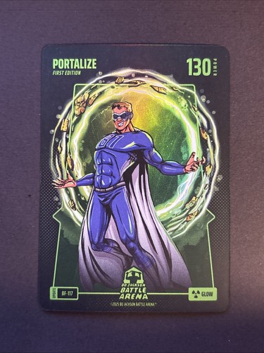Bo Jackson Battle Arena Update PORTALIZE GLOW Battle Foil BF-117