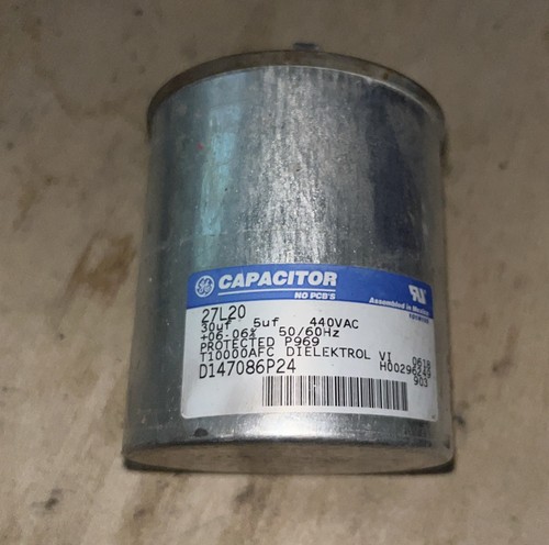 Trane D147086P24 Capacitor 27L20 30/5 UF 440V USED **TESTED**
