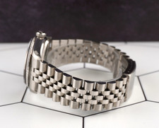 Rolex 36mm Datejust Steel Engine-Turned Ice Blue Dial Watch 16030 3