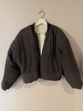 Adanola Reversible Bomber Jacket Marshmallow White/Coffee Bean S