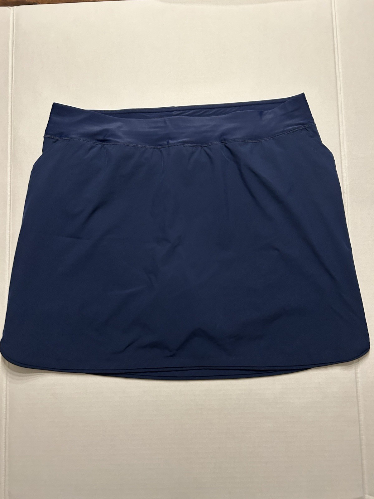 LANDS’ END Navy Blue SWIM Skirted Bottom SKIRT WOMEN'S SIZE 16W