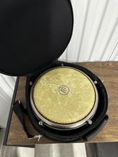 Pearl Travel Conga Hand Drum, Metal/Synthetic, Includes Carrying Bag