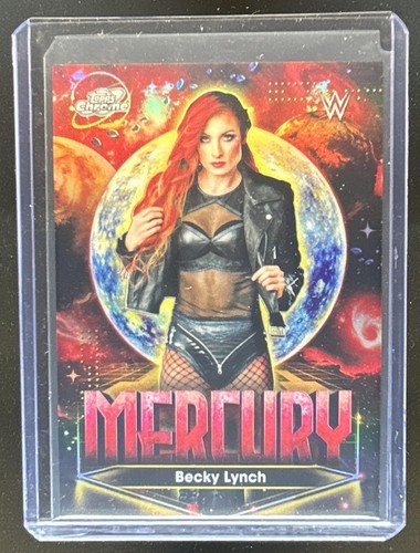 2026 Topps Cosmic Chrome WWE Becky Lynch Planetary Pursuit - Mercury #PPM-7