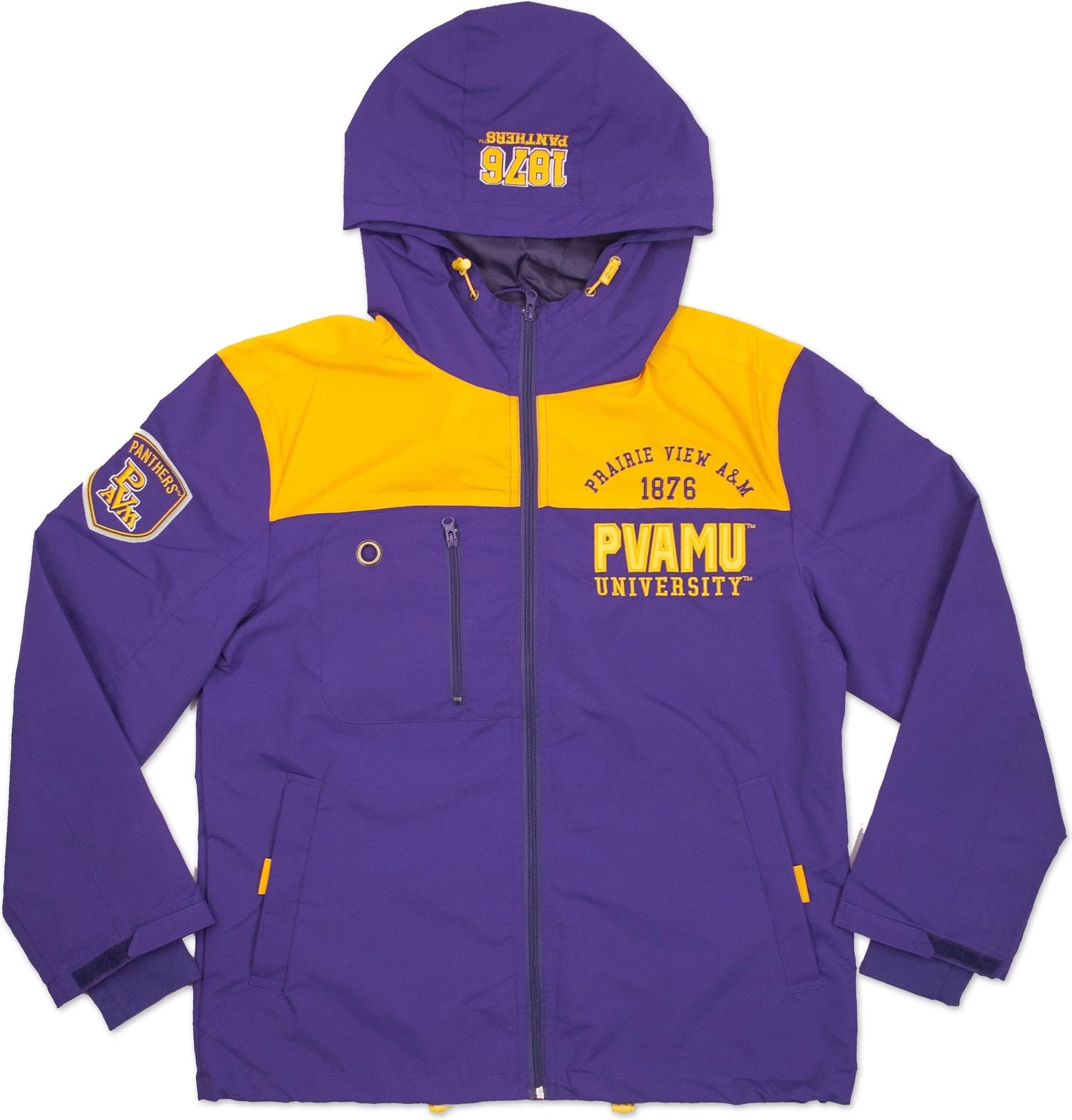 Big Boy Prairie View A&M Panthers S3 Mens Windbreaker Jacket