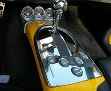 Shifter Plate Chrome Vinyl Trim 4pc fits 2003-2006 Chevy SSR