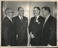 1955 Press Photo Public Affairs Research Council Meeting Speakers, New Orleans