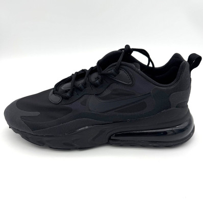 Nike Air Max 270 React Triple Black Oil Grey RARE CI3866-003 Men s Size 9 NEW